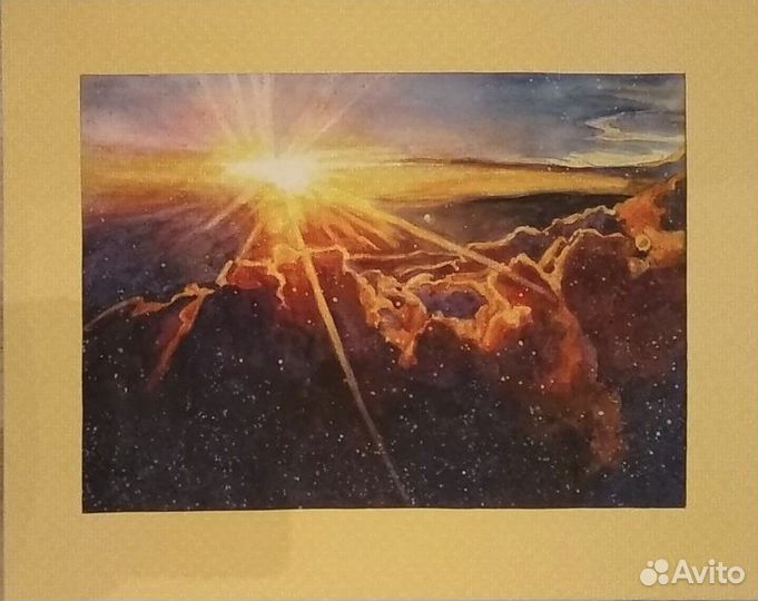 Картина акварелью