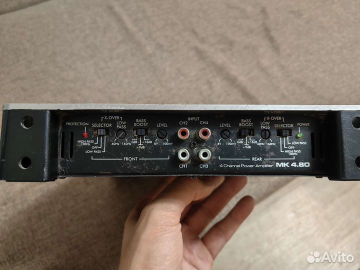 Mystery mk 4.80 4 канальный усилитель