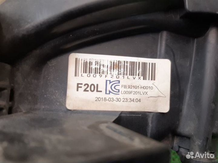 Фара левая Kia Rio FB 2016 - 2020