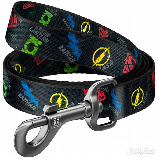 Поводок waudog Nylon, рисунокЛига справедливости