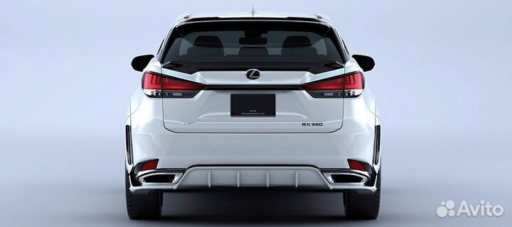 Тюнинг lexus RX c накладками с дхо