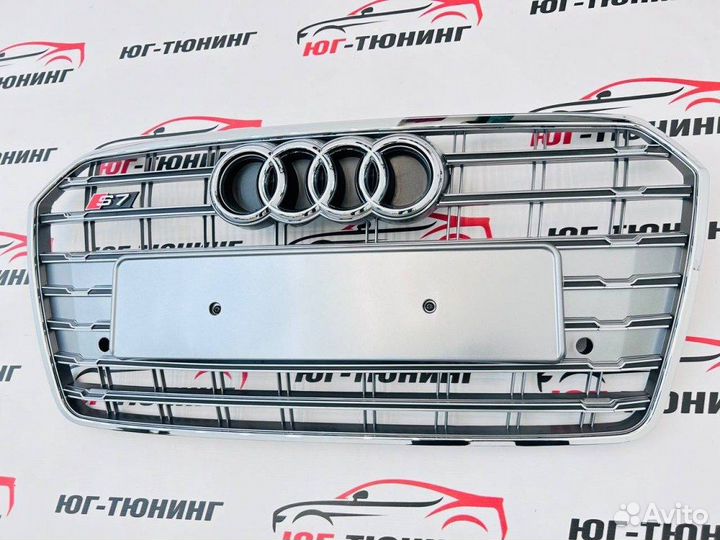 Решетка стиль S на Audi A7 4G рестайлинг дизайн 2