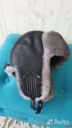 Шапка зимняя для мальчика 6-8 лет