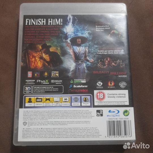 Mortal kombat komplete edition ps3