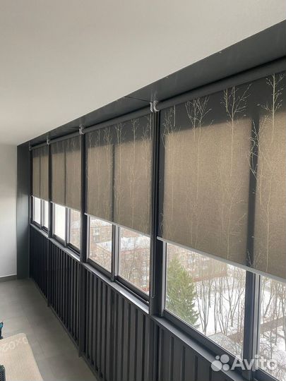 Рулонные шторы на окно