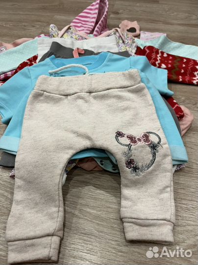 Пакет вещей для девочки 62-68