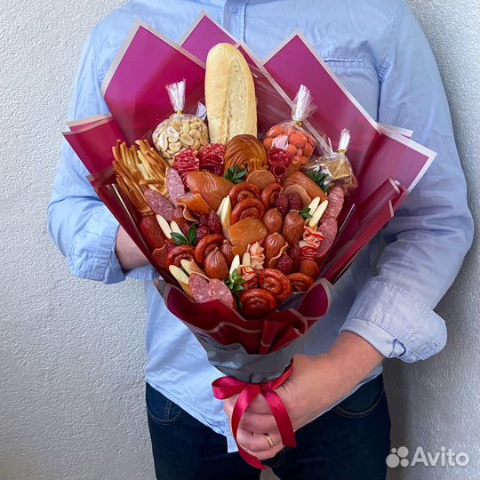 Съедобные букеты для мужчин