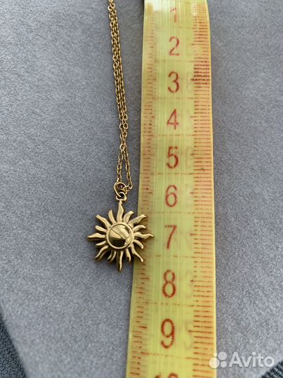 Цепочка с подвеской из нержавеющей стали