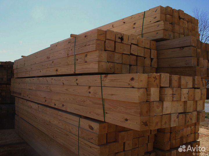 Брус из лиственницы высшего качества