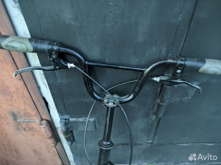 Самокат на надувных колёсах бу