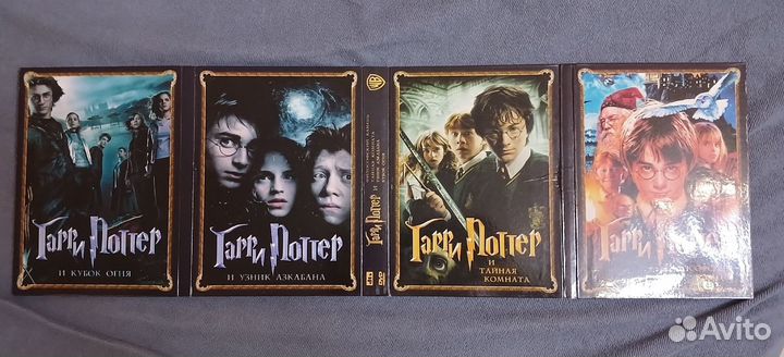 DVD диски Гарри Поттер коллекционное издание