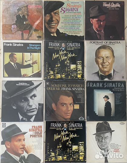 Frank Sinatra - оригинальные виниловые пластинки