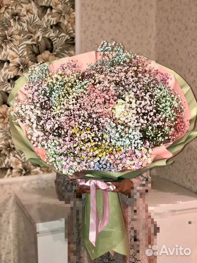 Букет из гипсофилы