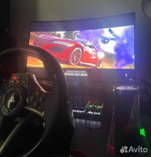 Руль Hori Racing Wheel Apex для пк/Ps4