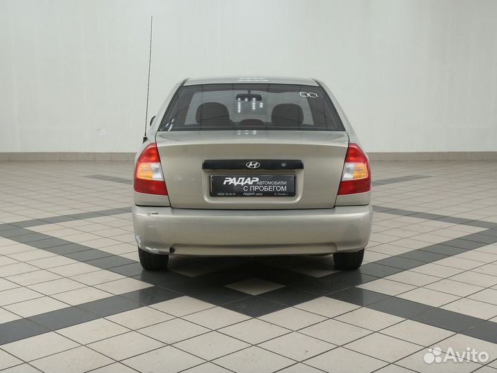 Hyundai Accent 1.5 МТ, 2007, 210 800 км