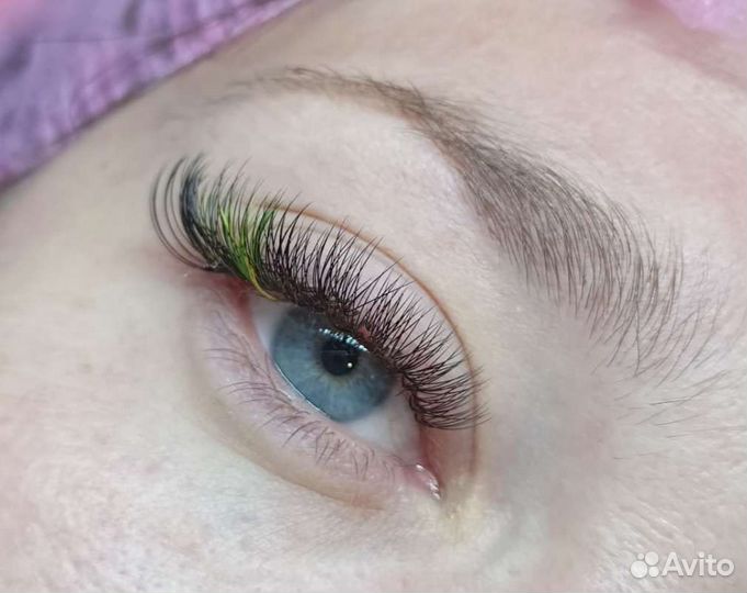 Наращивание ресниц 1 час