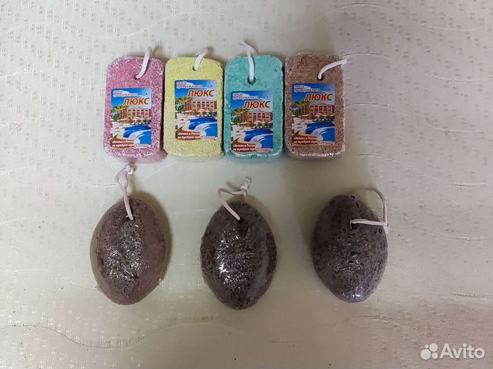 Пемза для ног - 2 вида