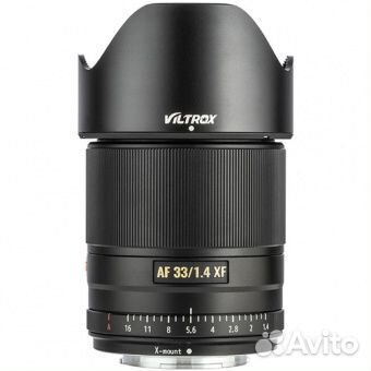 Объектив Viltrox 33mm f/1.4 STM для fujifilm X