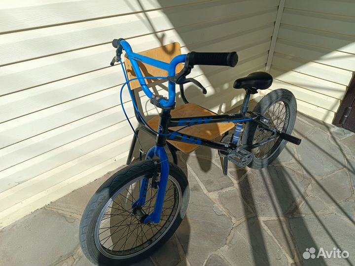Bmx Tech team FOX (синий,черный)