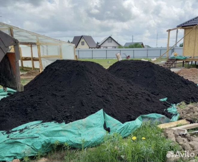 Плодородный грунт, чернозем