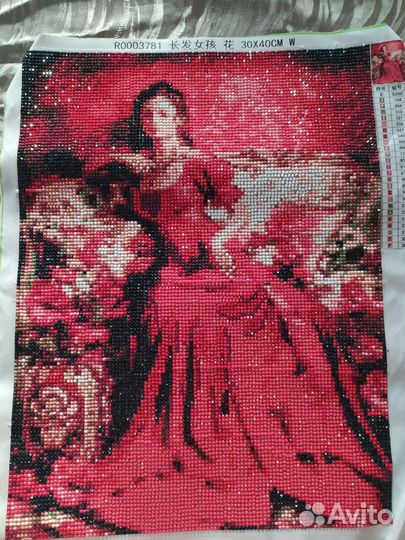 3 Готовых работ из Страз. Алмазная Вышевка