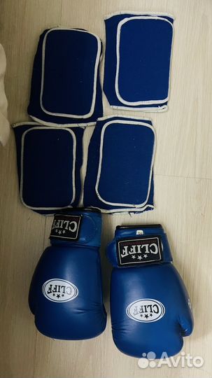 Перчатки боксерские и защита Cliff