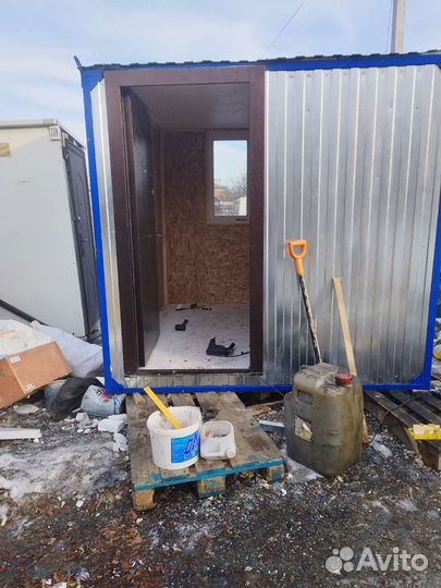 Вагончик бытовка металлическая