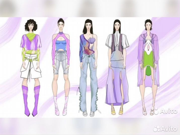 Разработка технических эскизов(рисунков) одежды