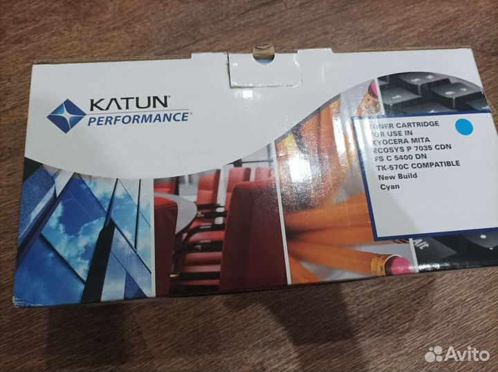 Тонер-картридж Katun TK-570C