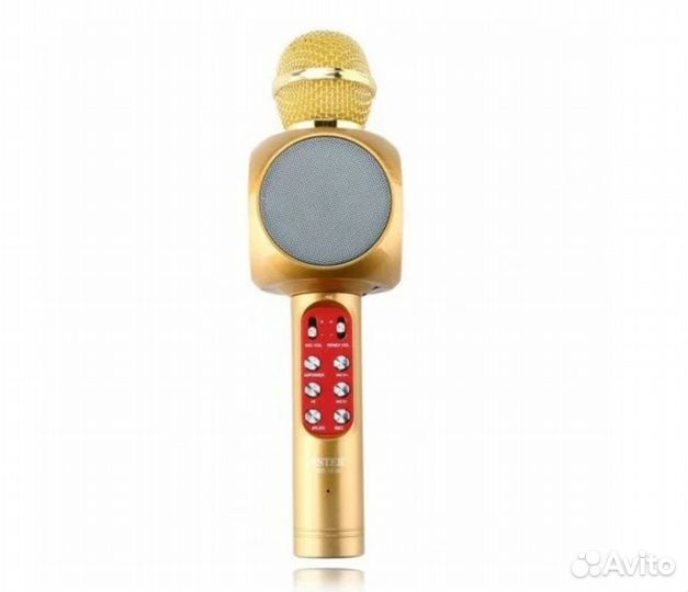 Колонка-микрофон для караоке WS-1816ch, 2х3 Вт, 26