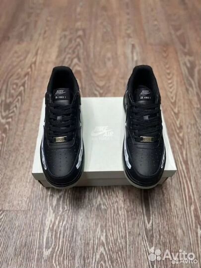 Nike Air Force 1 Low Black Skeleton