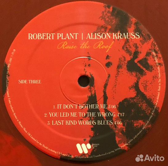 RobertPlant Alison Krauss Raise The Roof (coloured) (2LP)