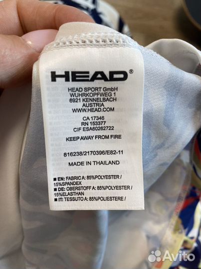 Футболка Head спортивная (140 см)
