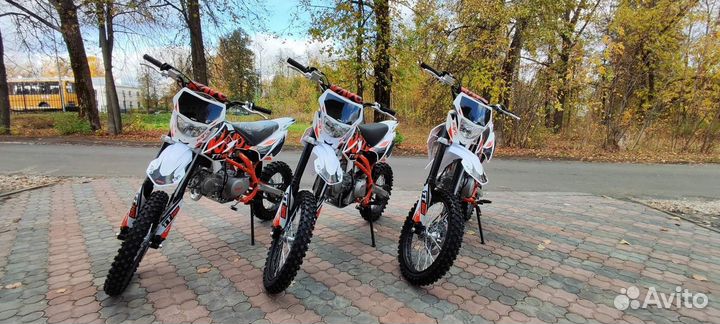 Питбайк kayo basic тт125 17/14 KRZ (2023 г.)