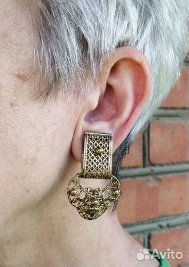 Серьги винтаж