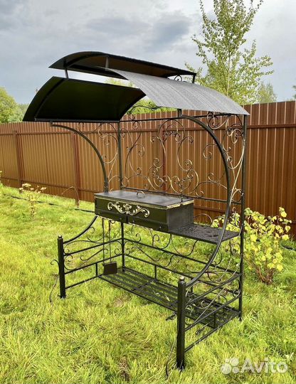 Мангал с печью от производителя