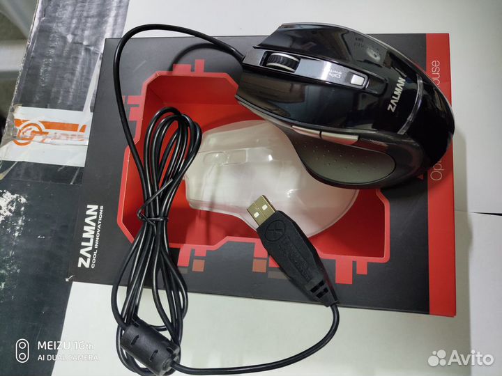 Мышь оптическая Zalman ZM-M400 usb 1600dp
