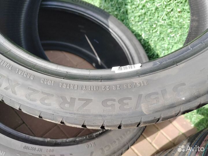 Continental ContiSportContact 7 315/35 R22 и 275/40 R22 111Y