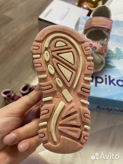 Сандалики для девочки 20 размер barkito
