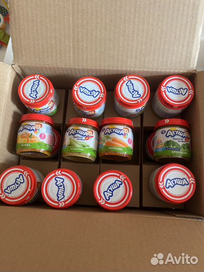 Овощное пюре агуша