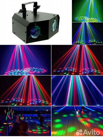 Светодинамический LED прибор unite star leda-X002