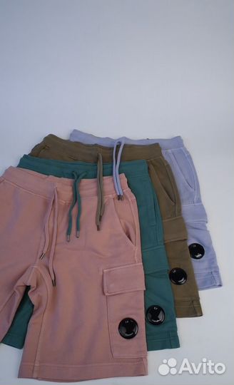 Шорты/ Cotton Cargo Shorts CP Company Resist Dyed