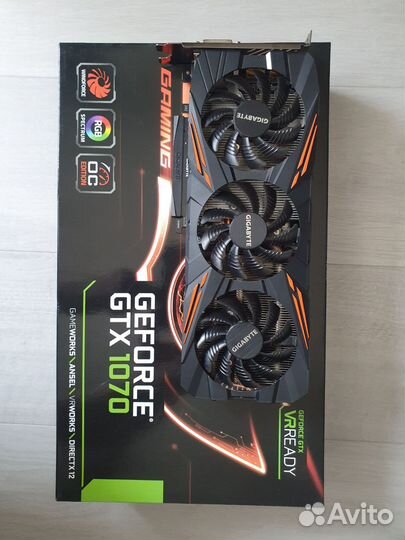 Видеокарта gtx 1070 8gb