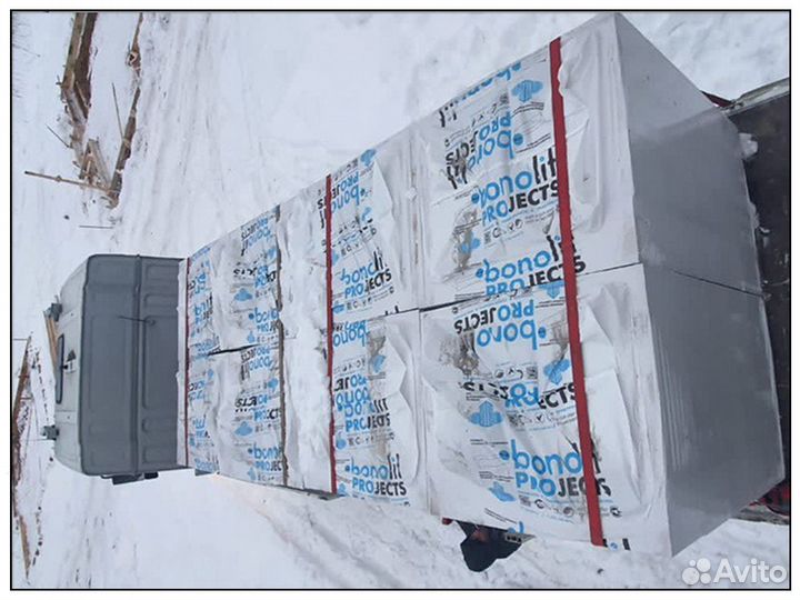 Газосиликатные блоки пеноблоки Бонолит