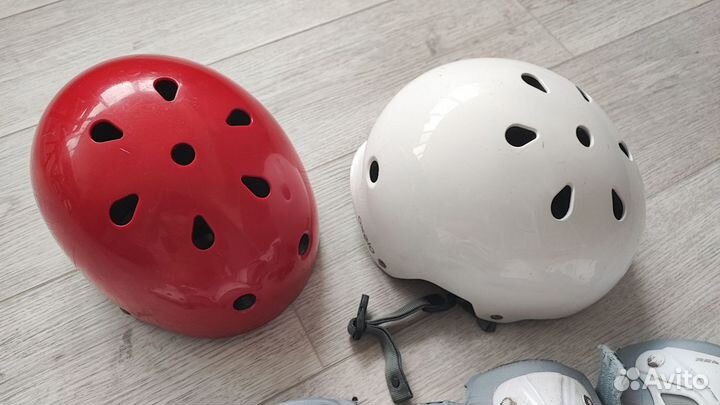 Детский шлем и защита для роликов