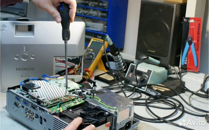 Ремонт проекторов, телевизоров