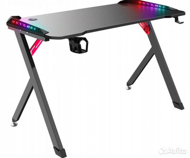 Игровой компьютерный стол Gaming Platinum RGB