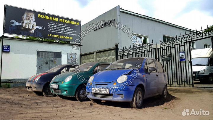 Задний амортизатор пружина Daewoo Matiz