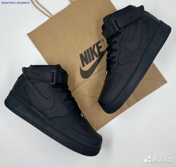 Кроссовки Nike Air Force 1 High с мехом