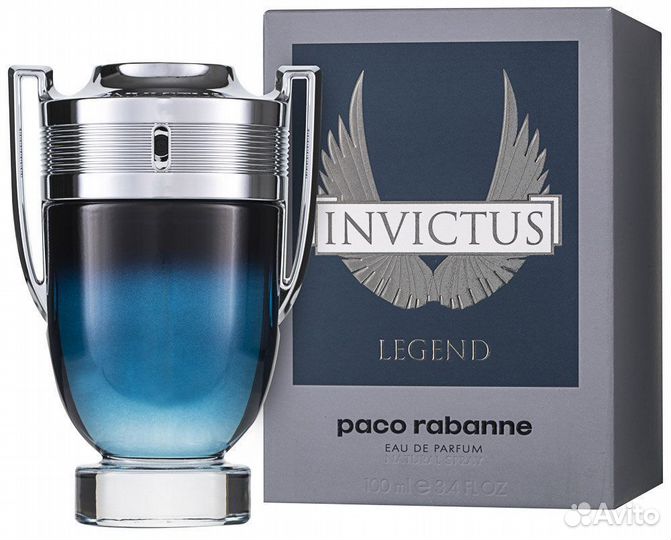Paco Rabanne Invictus Legend 100 ml мужская парфюмерная вода